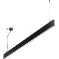 Ideal Lux - LED viseći luster na sajli LINUS LED/32W/230V 4000K CRI 90 120 cm crni